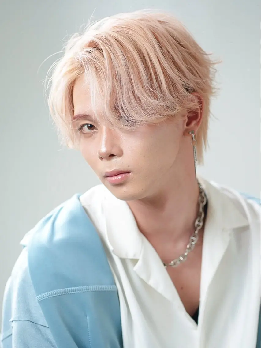 カラー メンズ ヘアカラー パーマ、縮毛特化🔥 ワタベリョウマのヘアスタイル