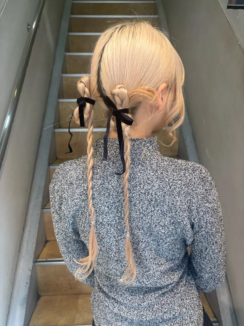 特別な日に🪄お呼ばれヘアセット🩰の写真