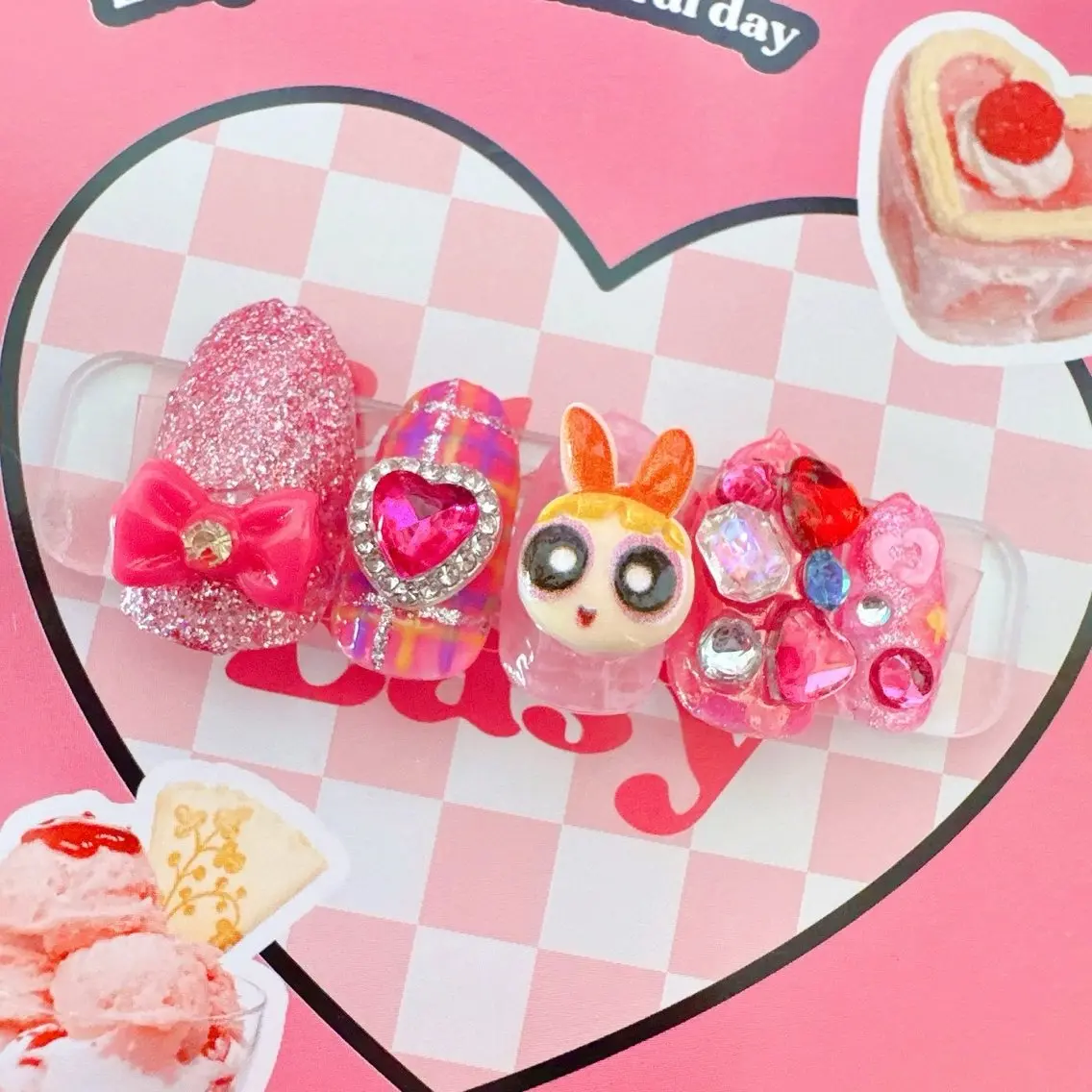 ネイル ハンドネイル MignonReve ♡EIMI🌈のネイルデザイン