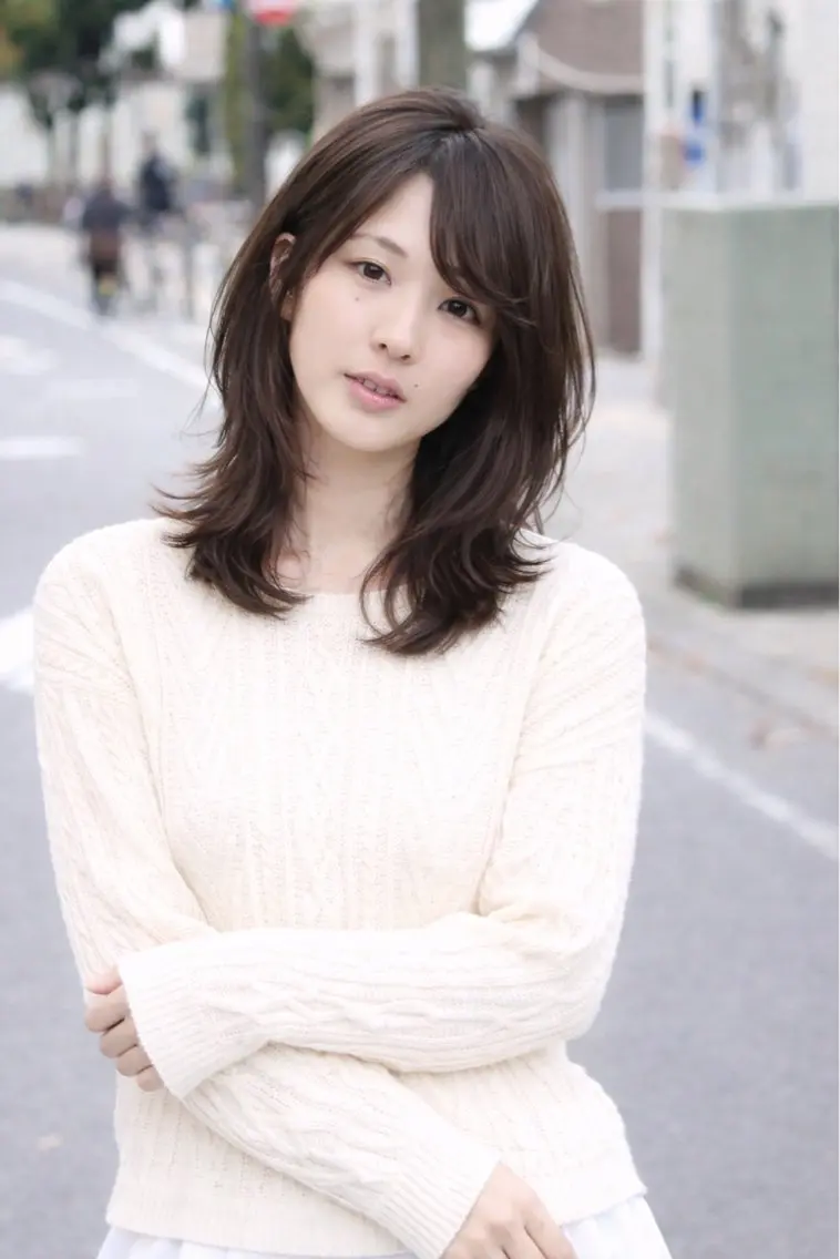 セミロング カラー 野呂 隼人のヘアスタイル