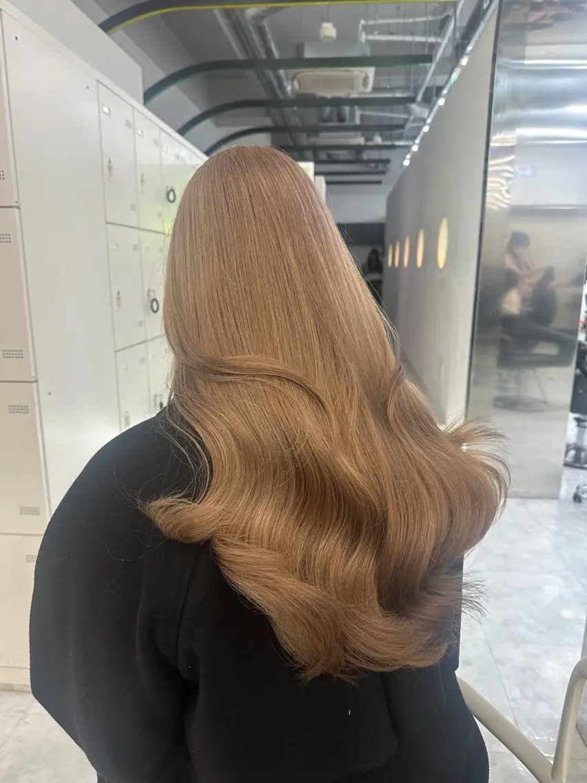 カラー カット ヘアカラー トリートメント ハイトーン🎀艶髪 Anju/渋谷🎀のヘアスタイル