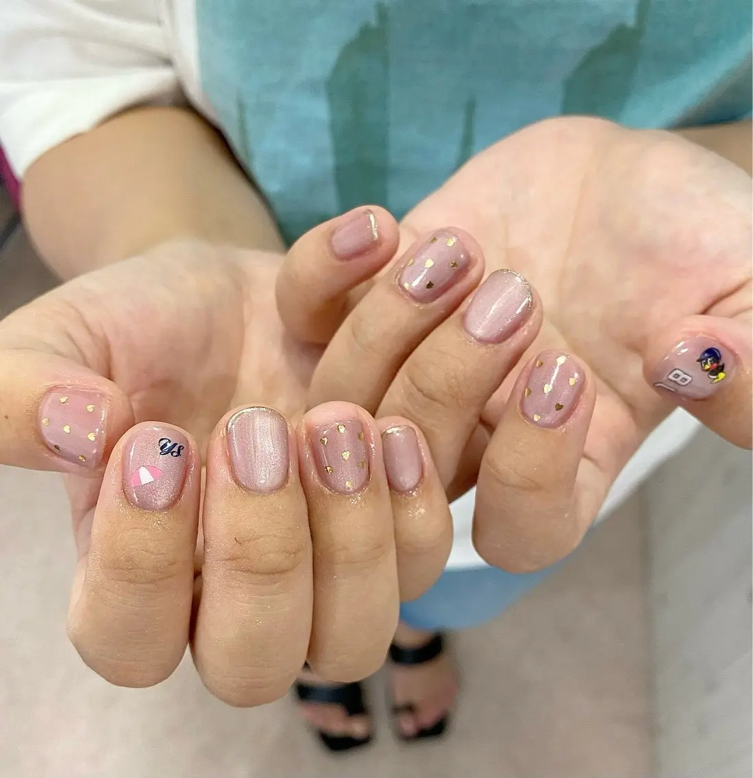 ネイル マグネットネイル ハンドネイル Salon Ｋのネイルデザイン