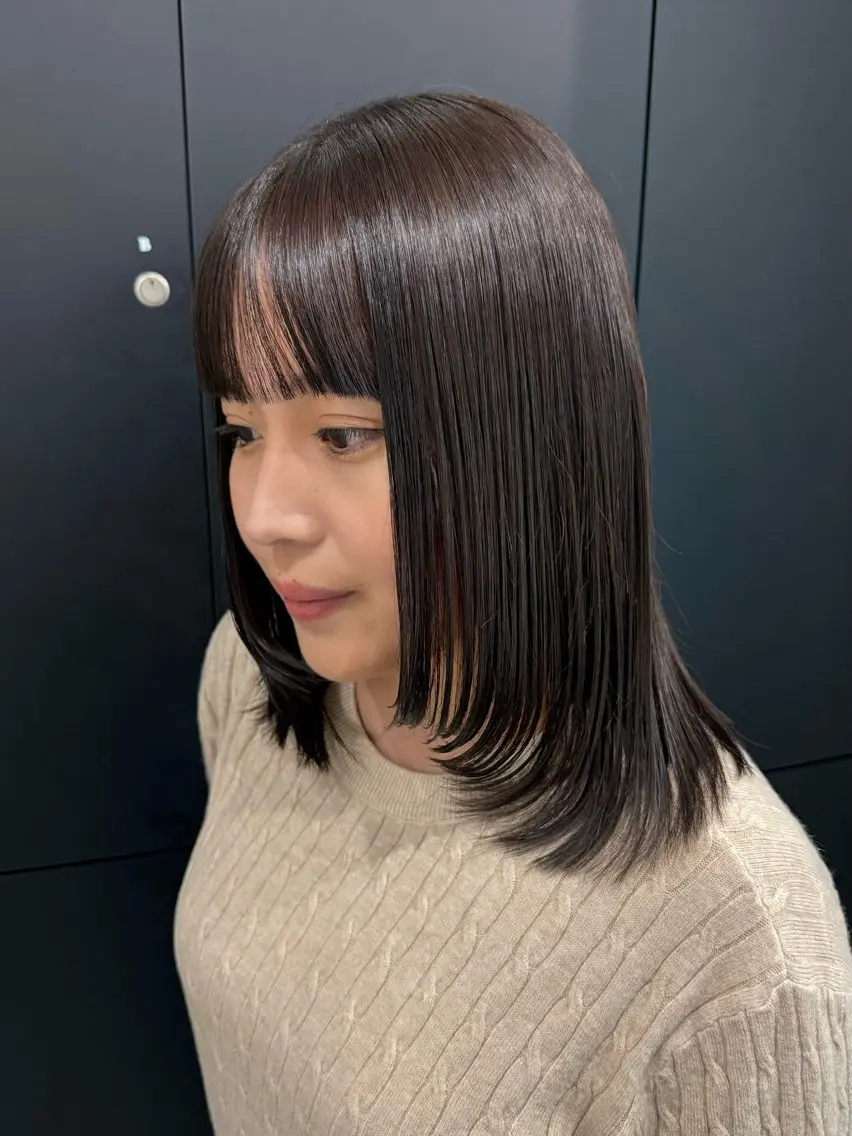 《期間限定》縮毛矯正+3stepトリートメントの写真