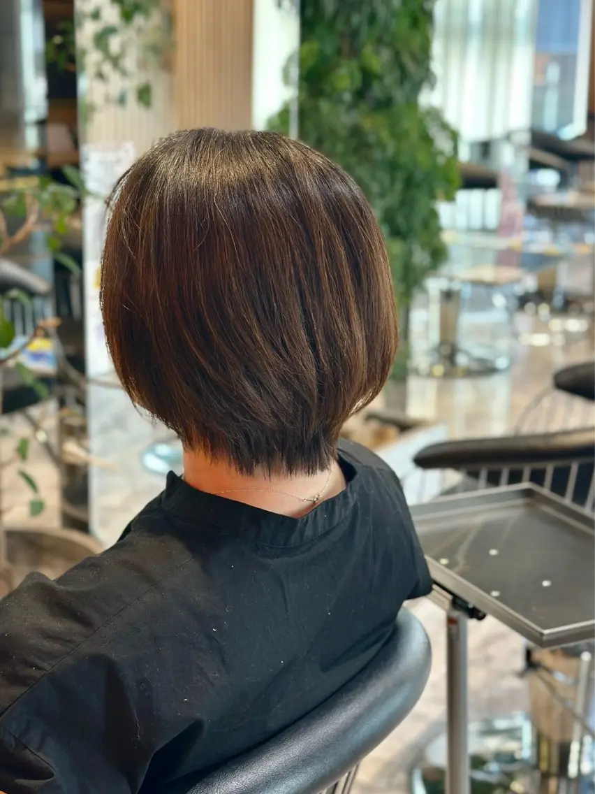 🩶ショートカット🩶20:30​〜​【🫧2STEPトリートメント🫧】似合わせカット✂️の写真