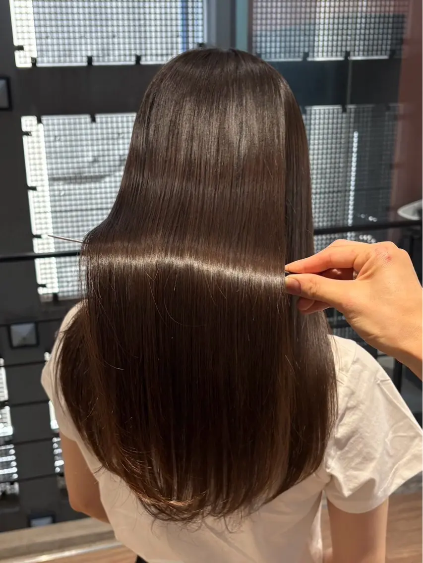 カラー 髪質改善 ゆうご/心斎橋 /カラーモデル募集中のヘアスタイル
