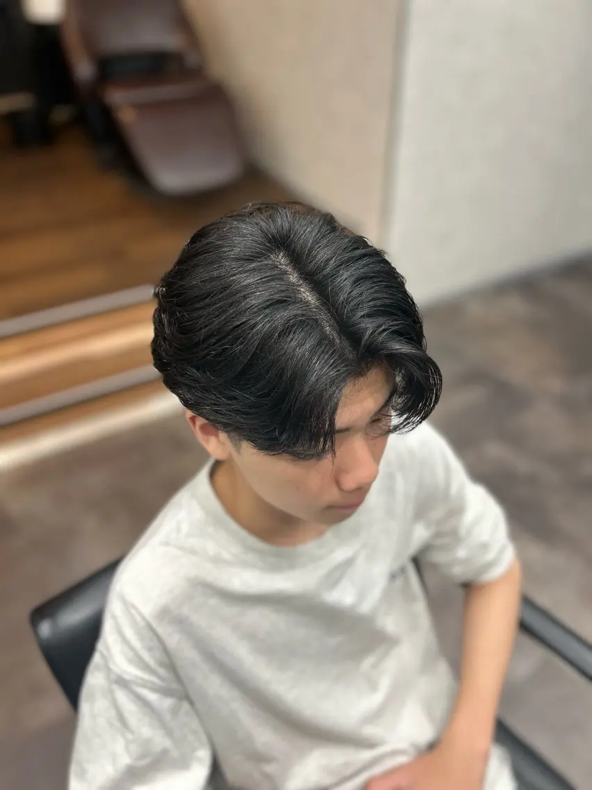 ミディアム メンズ 👾メンズえぐ特化 井上風冴👾のヘアスタイル