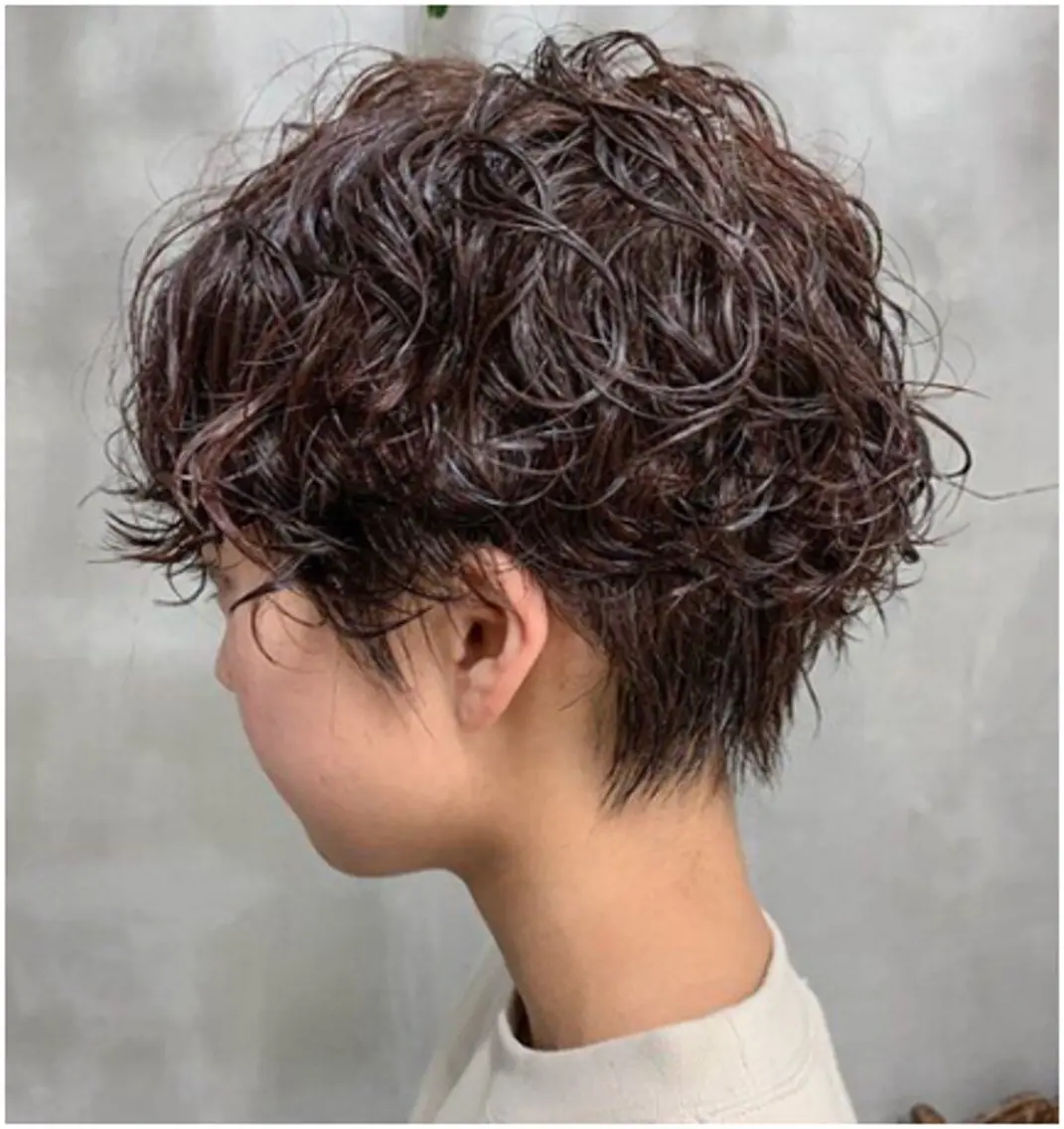 【女性限定】パーマ+カット(メニュー画像の様なショートボブにパーマをやらせて頂ける方募集中!)の写真