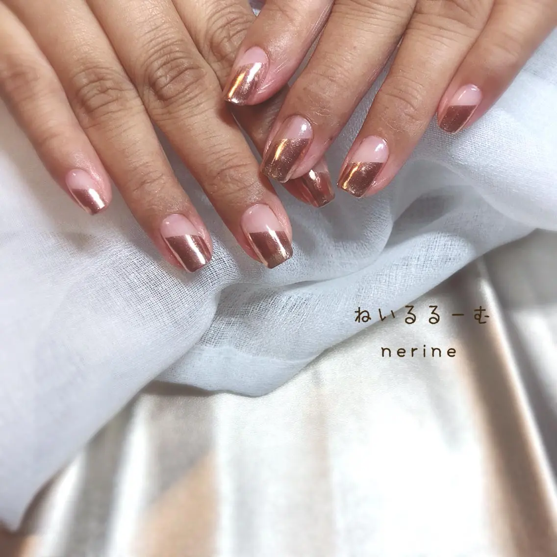 ネイル フットネイル ジェルネイル ニュアンスネイル シンプルネイル ストーンネイル NAILST Naomiのネイルデザイン