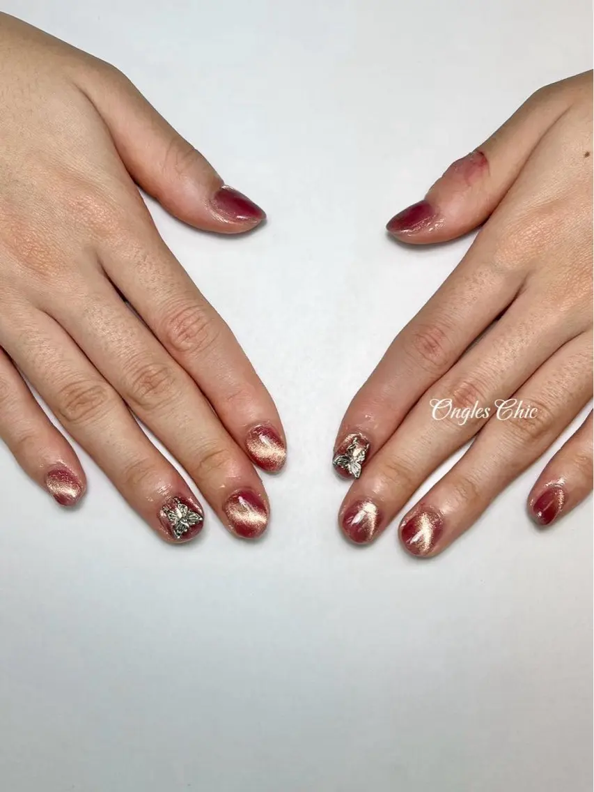 ネイル ハンドネイル ongles chicのネイルデザイン