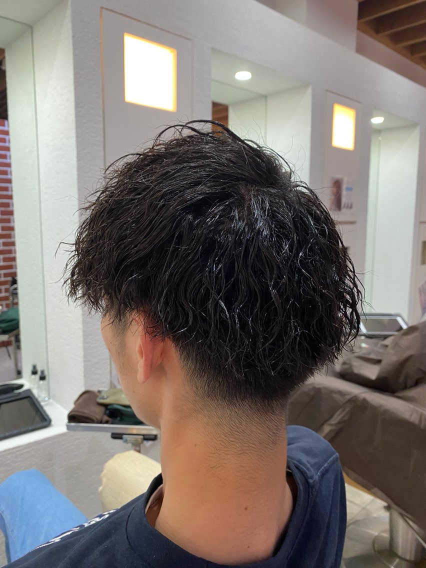 ショート パーマ メンズ カット パーマ GAKU【メンズ カット/パーマ】のヘアスタイル