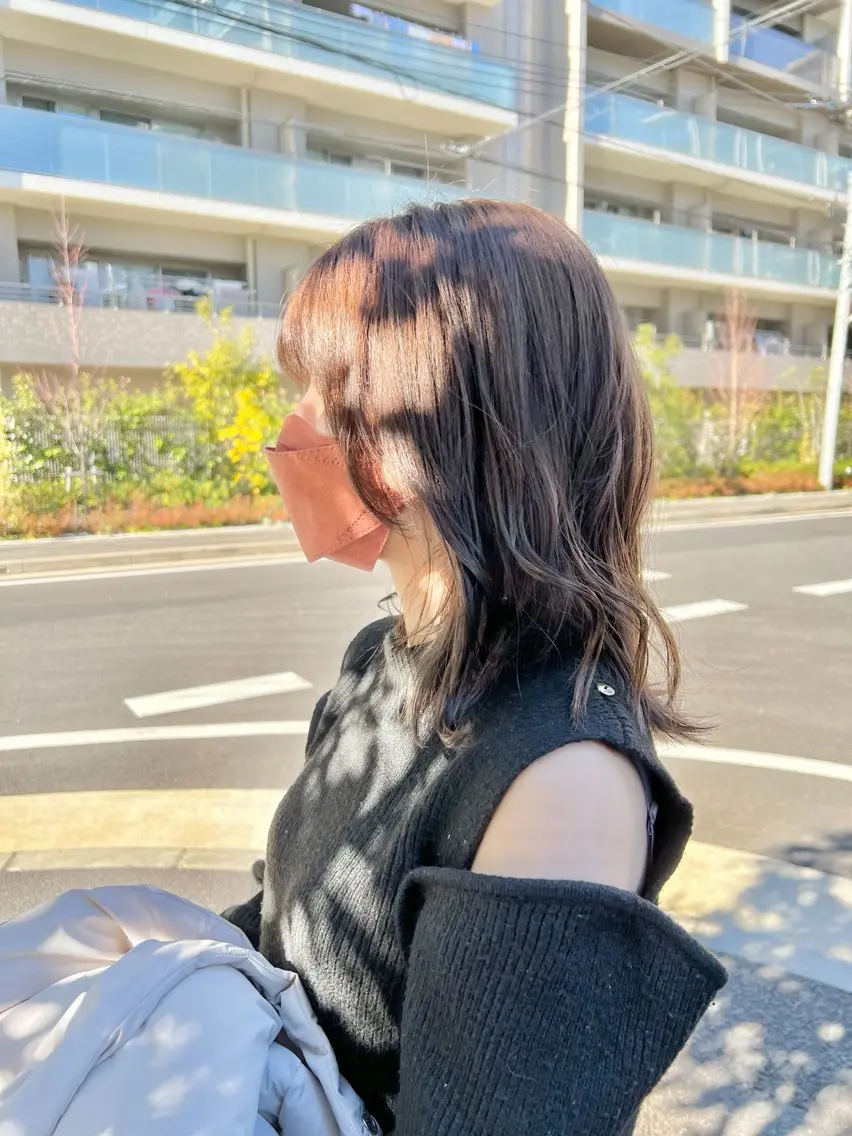 ミディアム 寺田 樹 /anheloのヘアスタイル