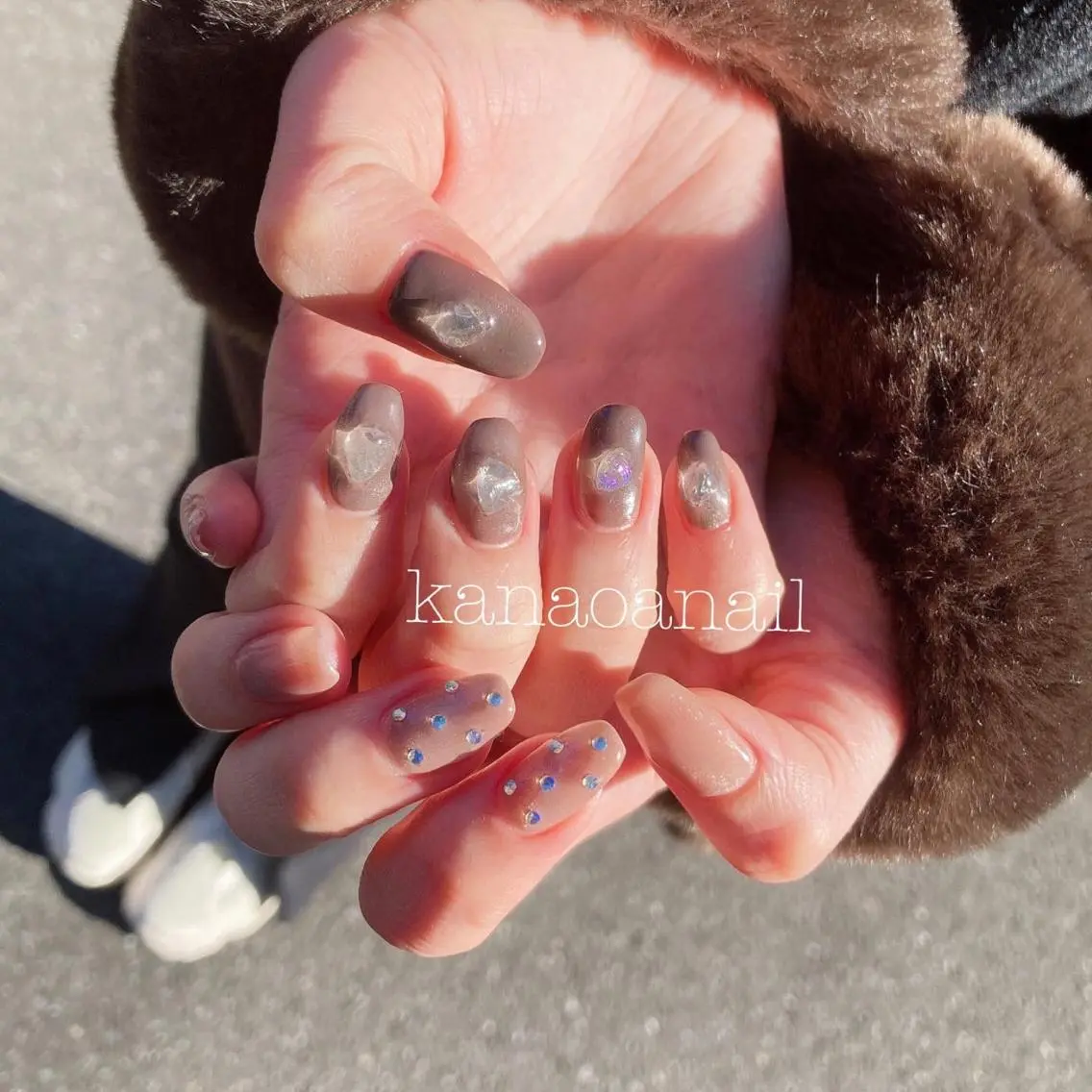 ネイル 地爪育成💅 kanaoanailのネイルデザイン