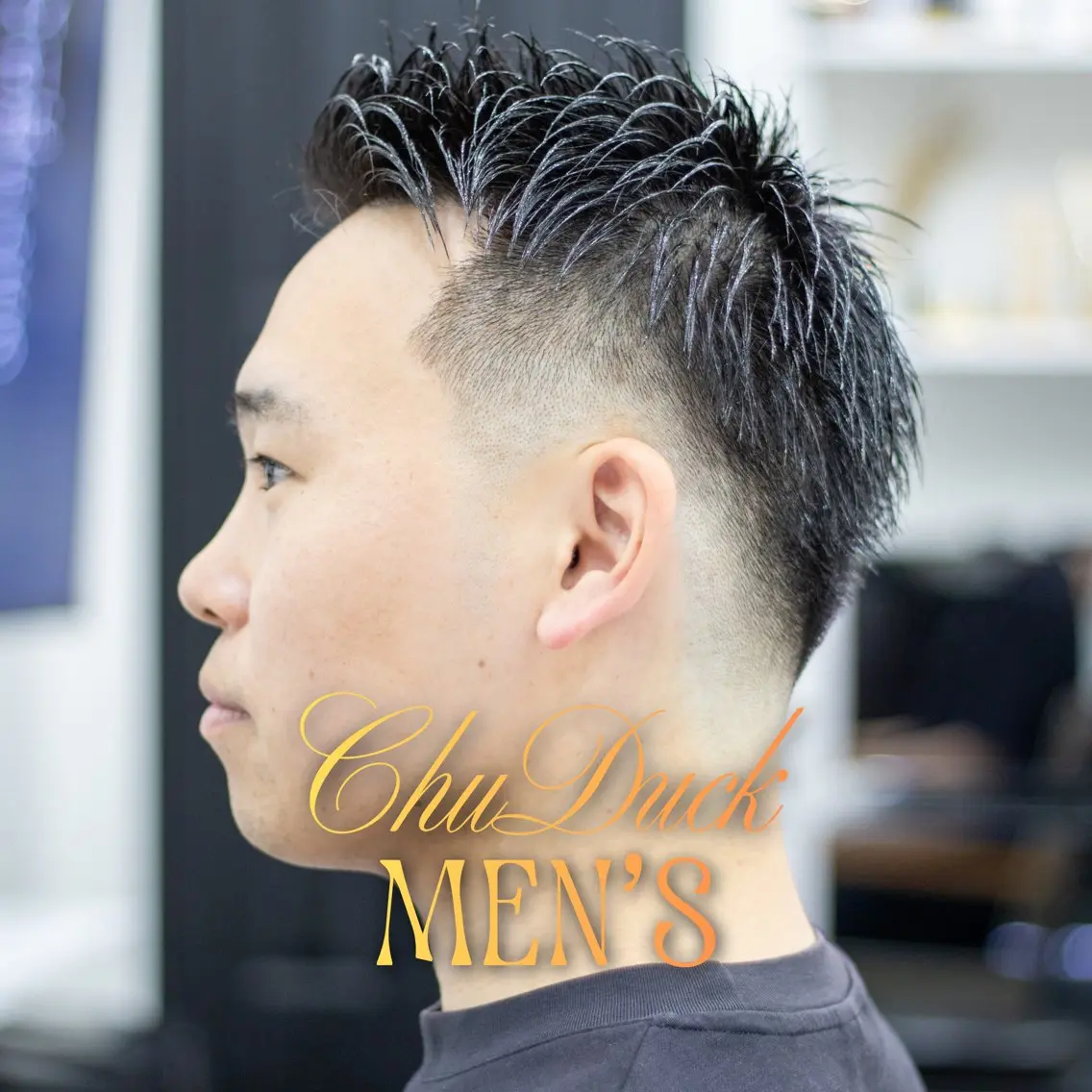 ショート メンズ フェードカット カット フェード×メンズ カット|SHOTAのヘアスタイル