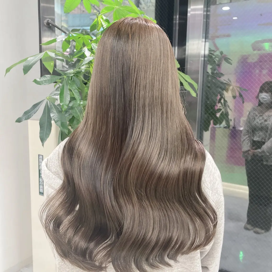 ロング カット ヘアカラー 🫧レイヤーカット ・ハッシュ🫧龍星のヘアスタイル
