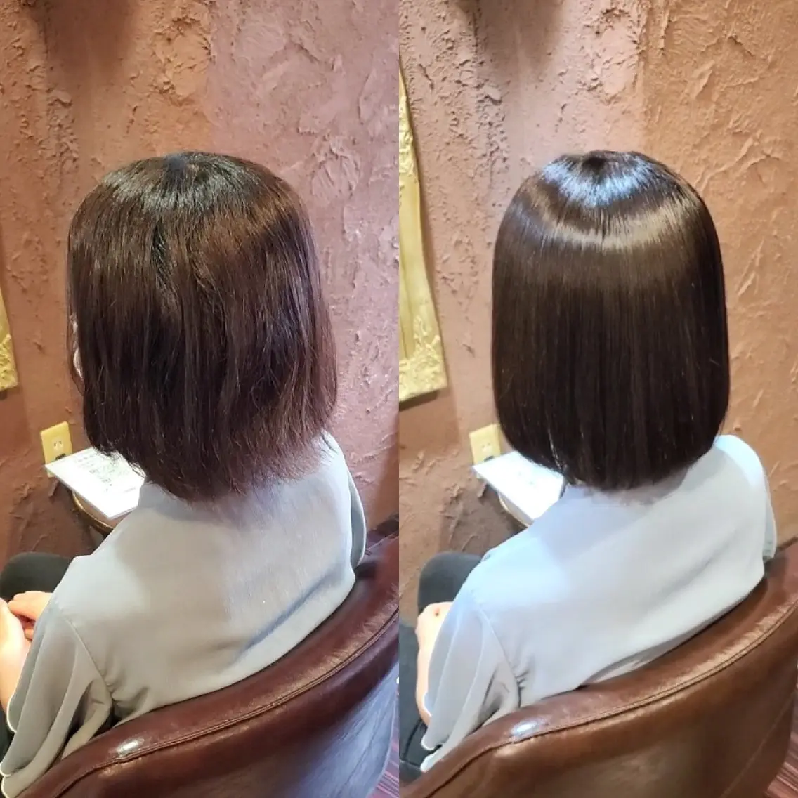 ショート カラー ヘアカラー 縮毛矯正 髪質改善 常世田のヘアスタイル
