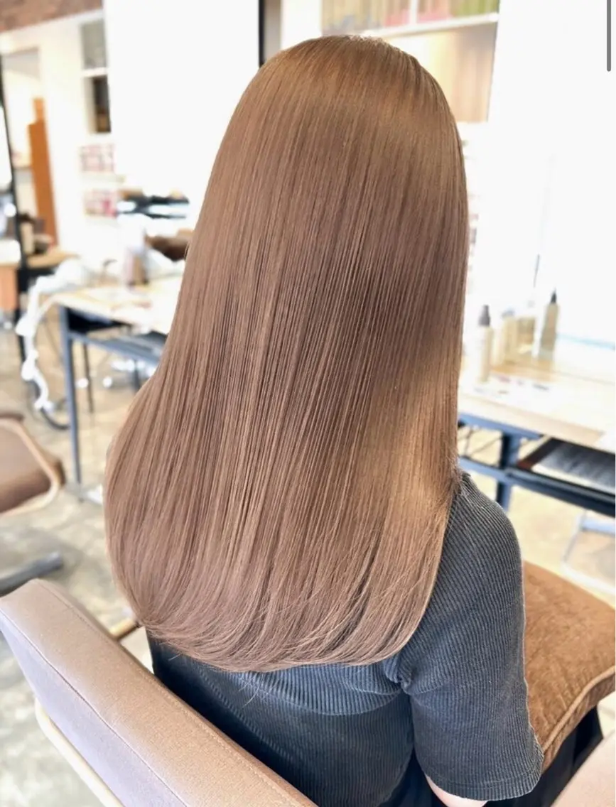 ブリーチなしダブルカラー＋ケアミストの写真