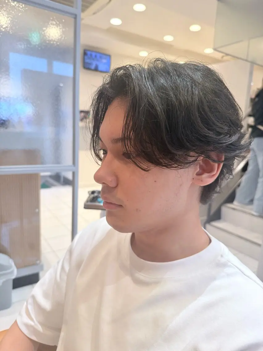 メンズ 【艶カラー✨】 YASUのヘアスタイル
