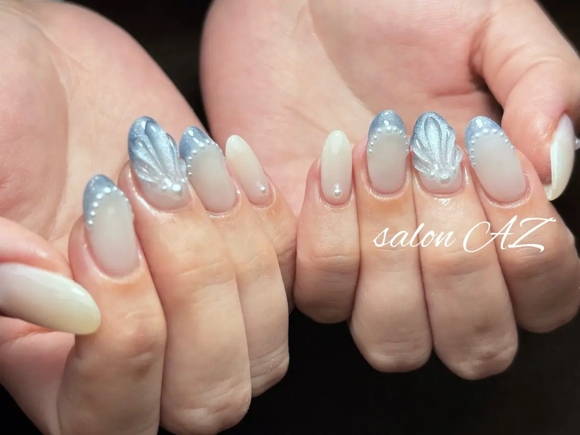 ネイル オフィスネイル ハンドネイル salon AZのネイルデザイン
