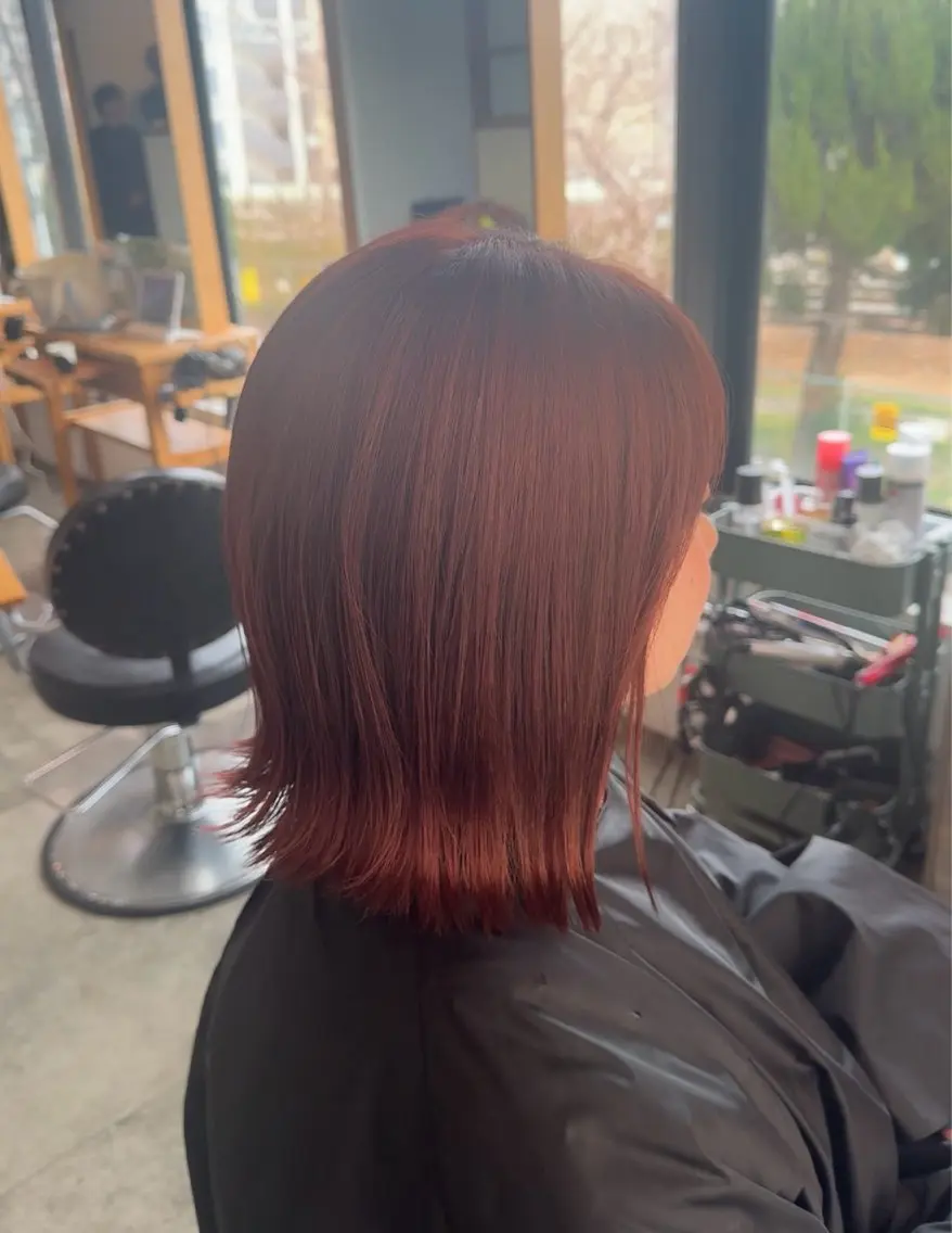 ショート 艶カラー 🩵NATSUKIのヘアスタイル
