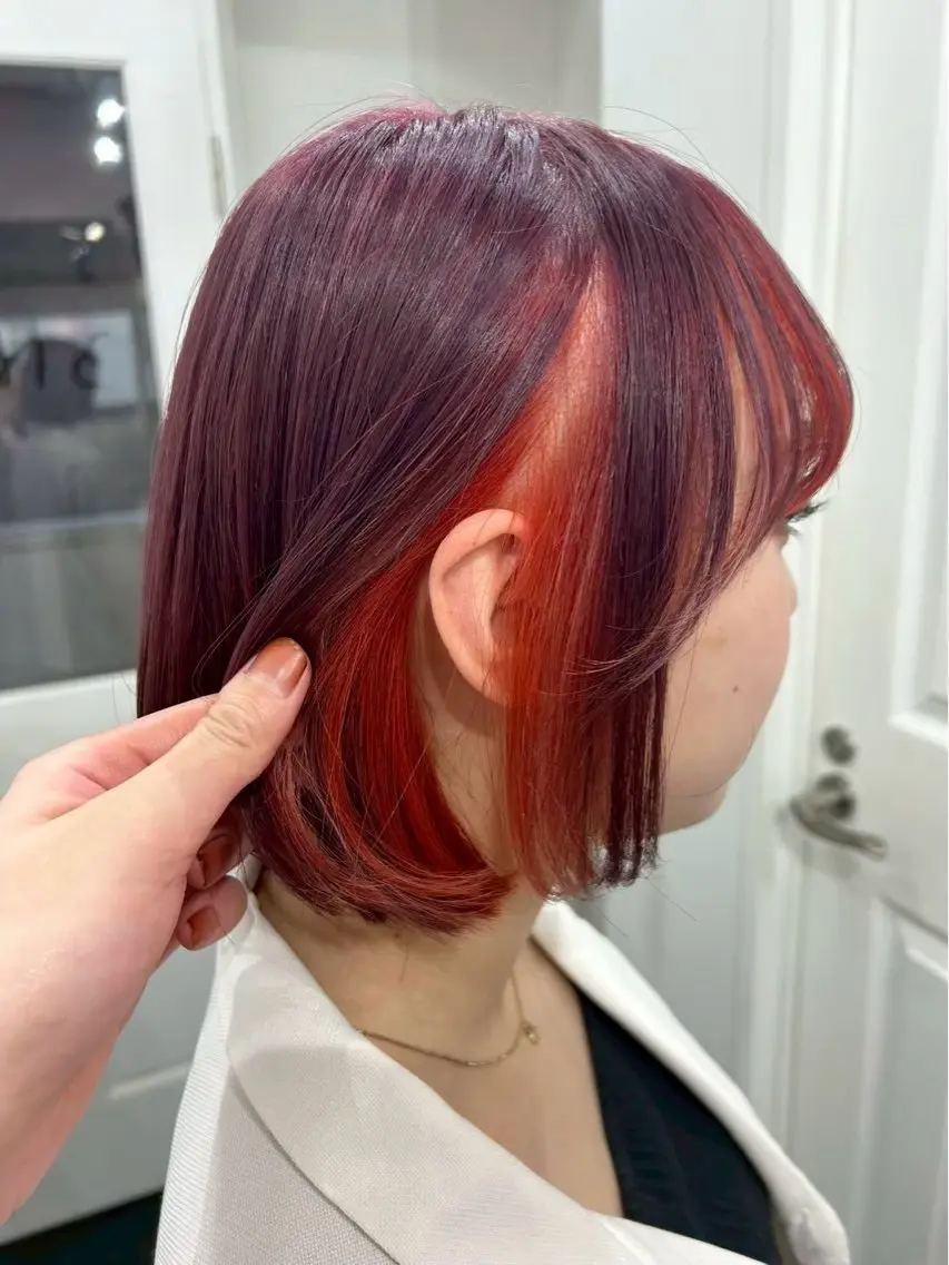 ショート カラー 👾毎日盛れる♡ 艶カラー♡👾リノのヘアスタイル