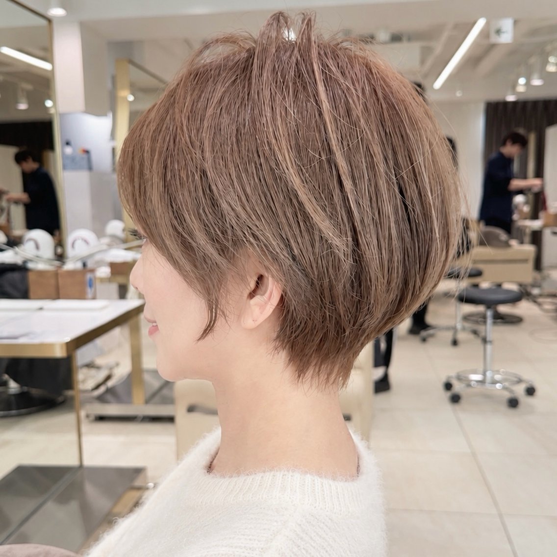 ショート 小顔ショート 原宿/みゆのヘアスタイル