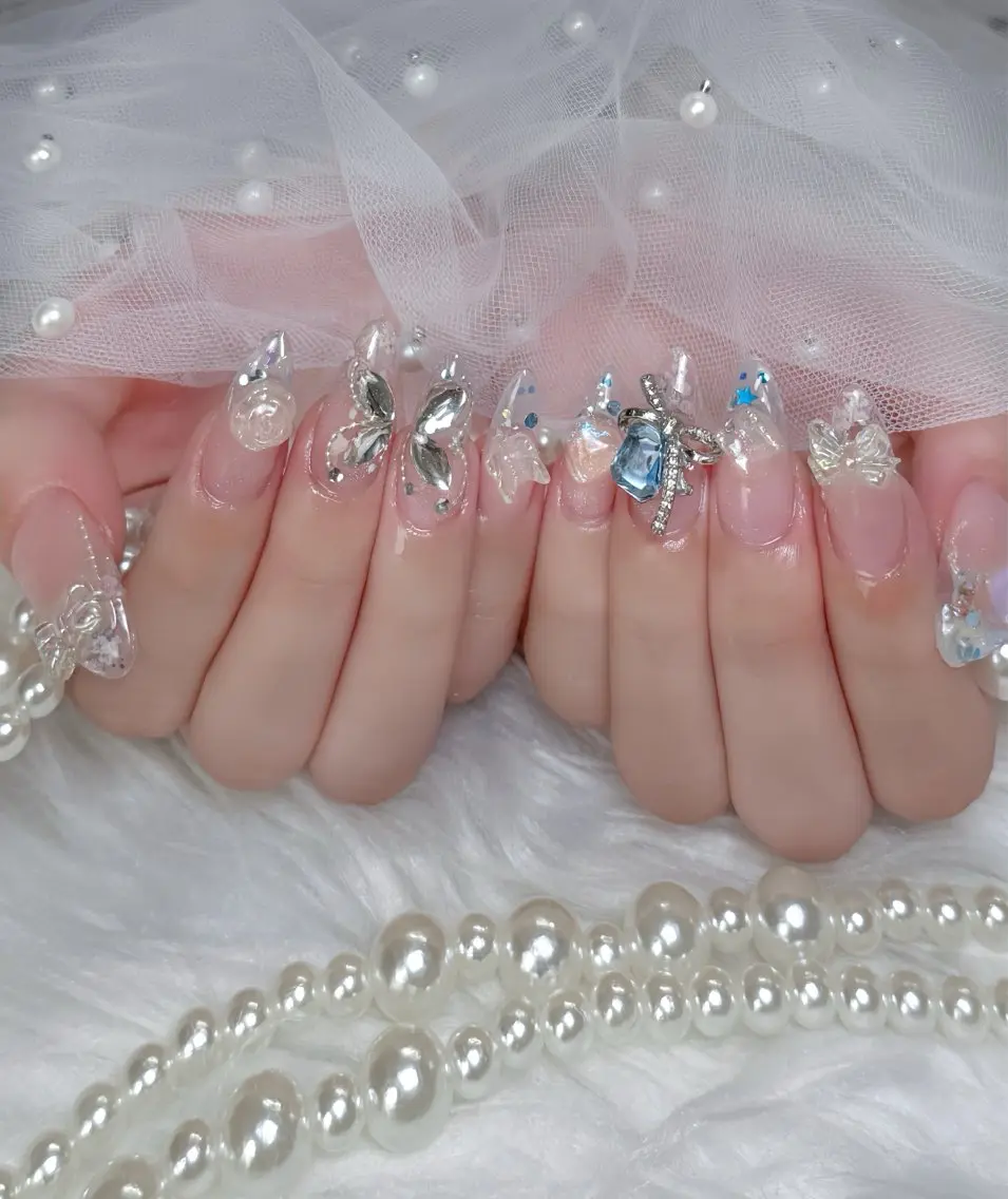 ネイル ジェルネイル 韓国ネイル シンプルネイル 夏ネイル ワンホンネイル ハンドネイル ハンドケア NEM nailstudioのネイルデザイン