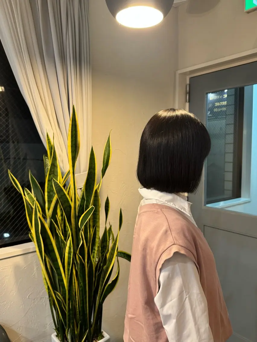 ミディアム 檜木 奈央のヘアスタイル