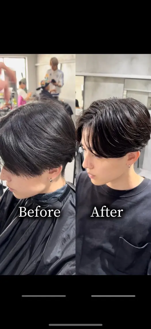 ⭐️ミニモ限定⭐️カット+ニュアンスパーマの写真