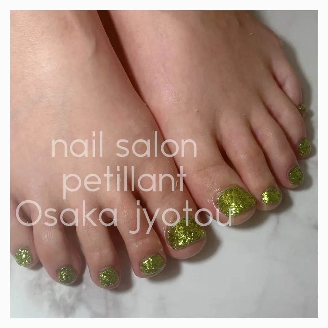 ネイル フットネイル 春ネイル フットネイル nail salon petillantのネイルデザイン