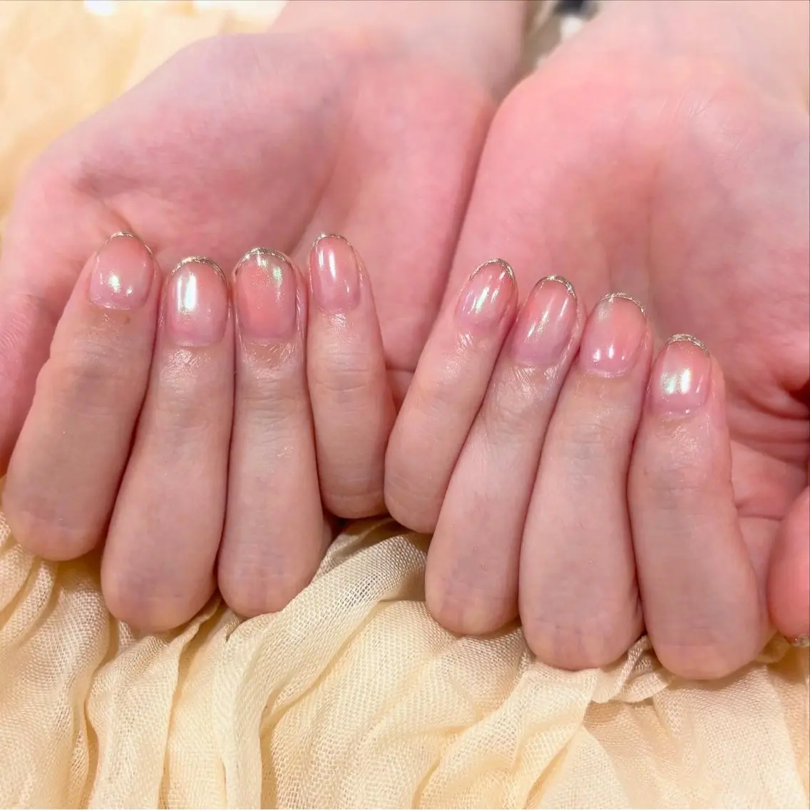 ネイル ハンドネイル Lino中目黒 🎀 パラジェルのネイルデザイン