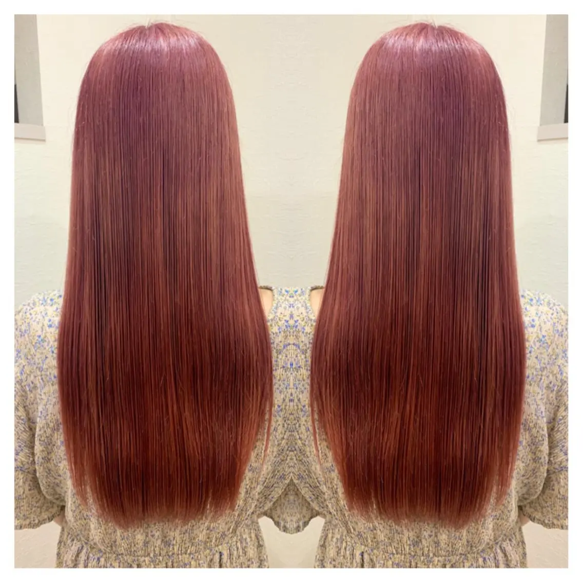 ロング カラー ヘアカラー トリートメント 村山 茉衣のヘアスタイル