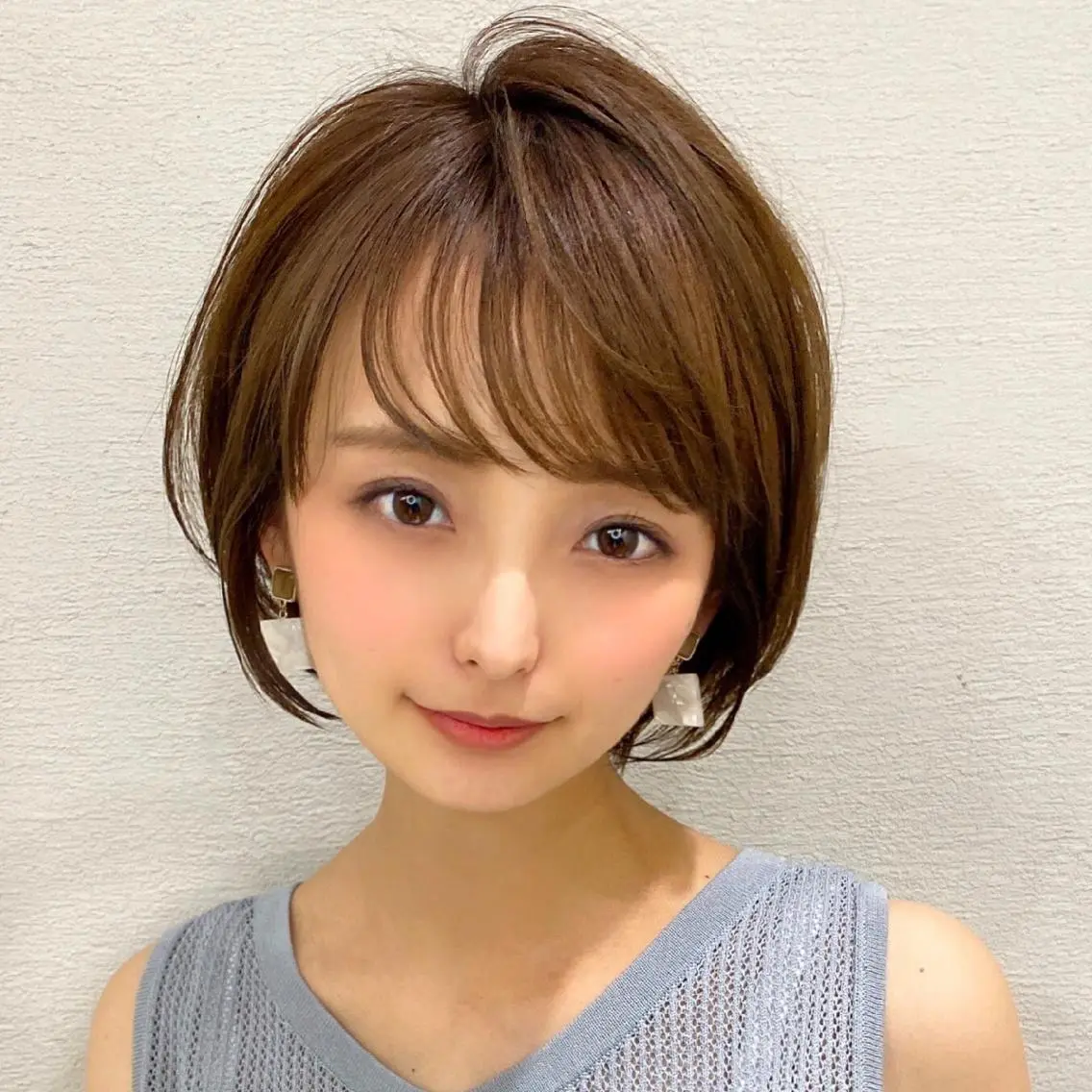 ショート カラー パーマ ヘアアレンジ キッズ ネイル マツエク・マツパ ショートヘア トリートメント ニュアンスネイル ショートネイル ニュアンスパーマ カット ヘアカラー トリートメント ショートの神✨AFL OAT 井上康平のヘアスタイル