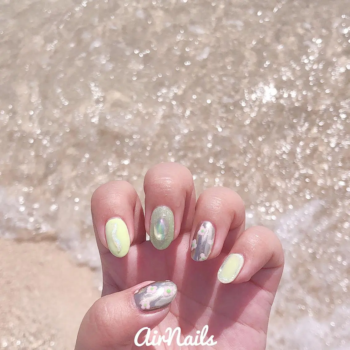 ネイル ハンドネイル フットネイル ♡ airnails ♡のネイルデザイン