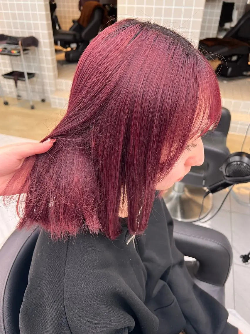 ロング カラー 💖札幌カラー 指名No.1💖玲奈のヘアスタイル