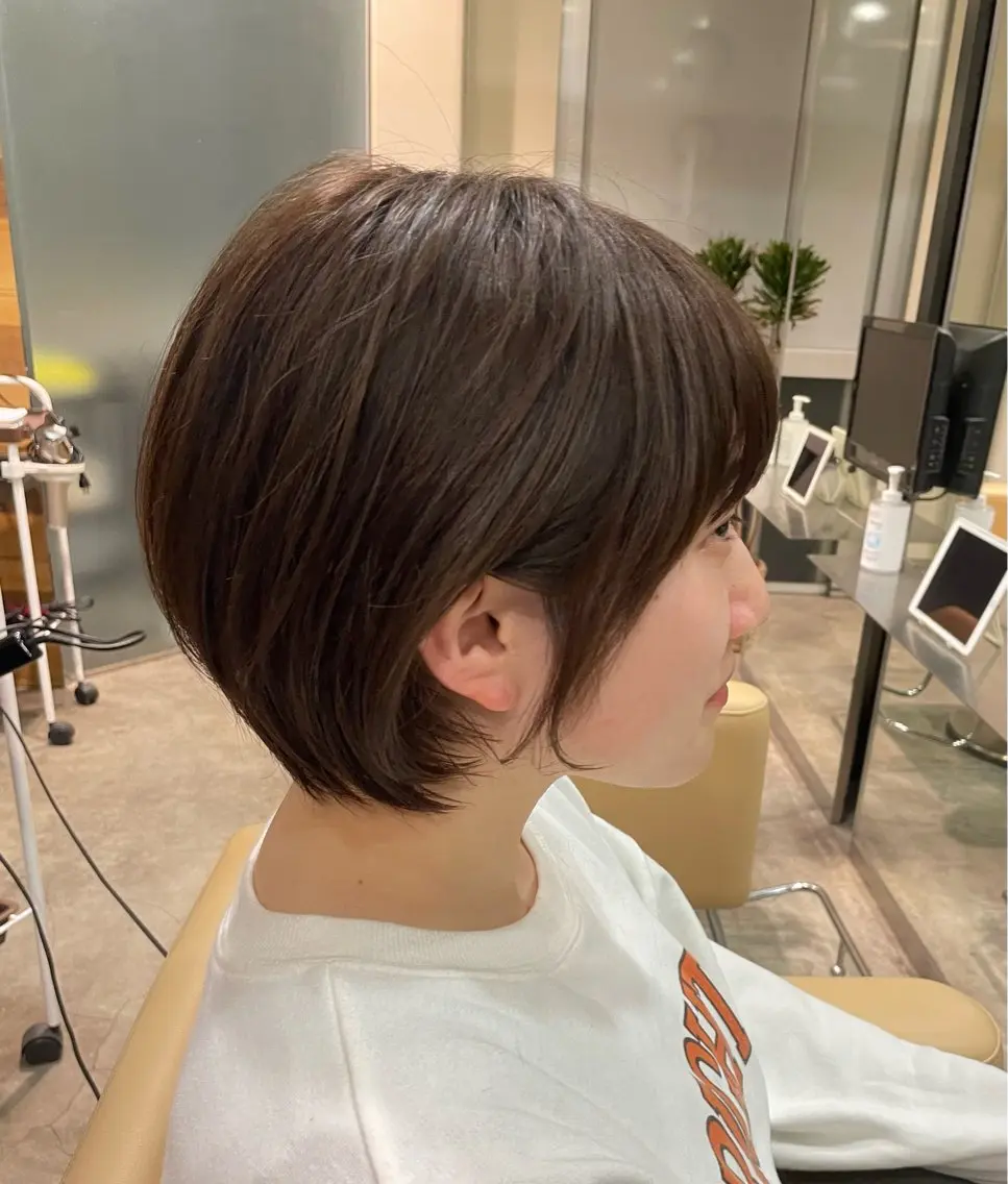 ショート ショートヘア ayano 🌱のヘアスタイル
