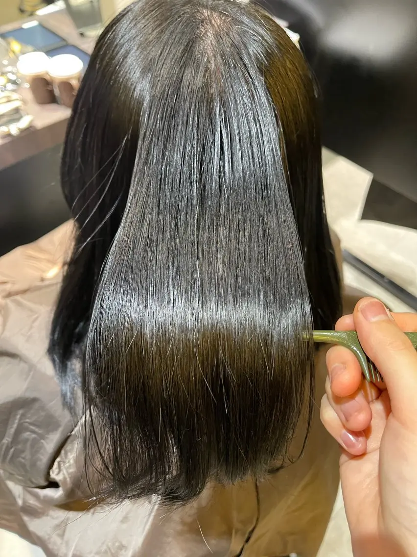 ショート 髪質改善 似合わせカット サラ艶&艶髪系✨ Ayane/心斎橋のヘアスタイル