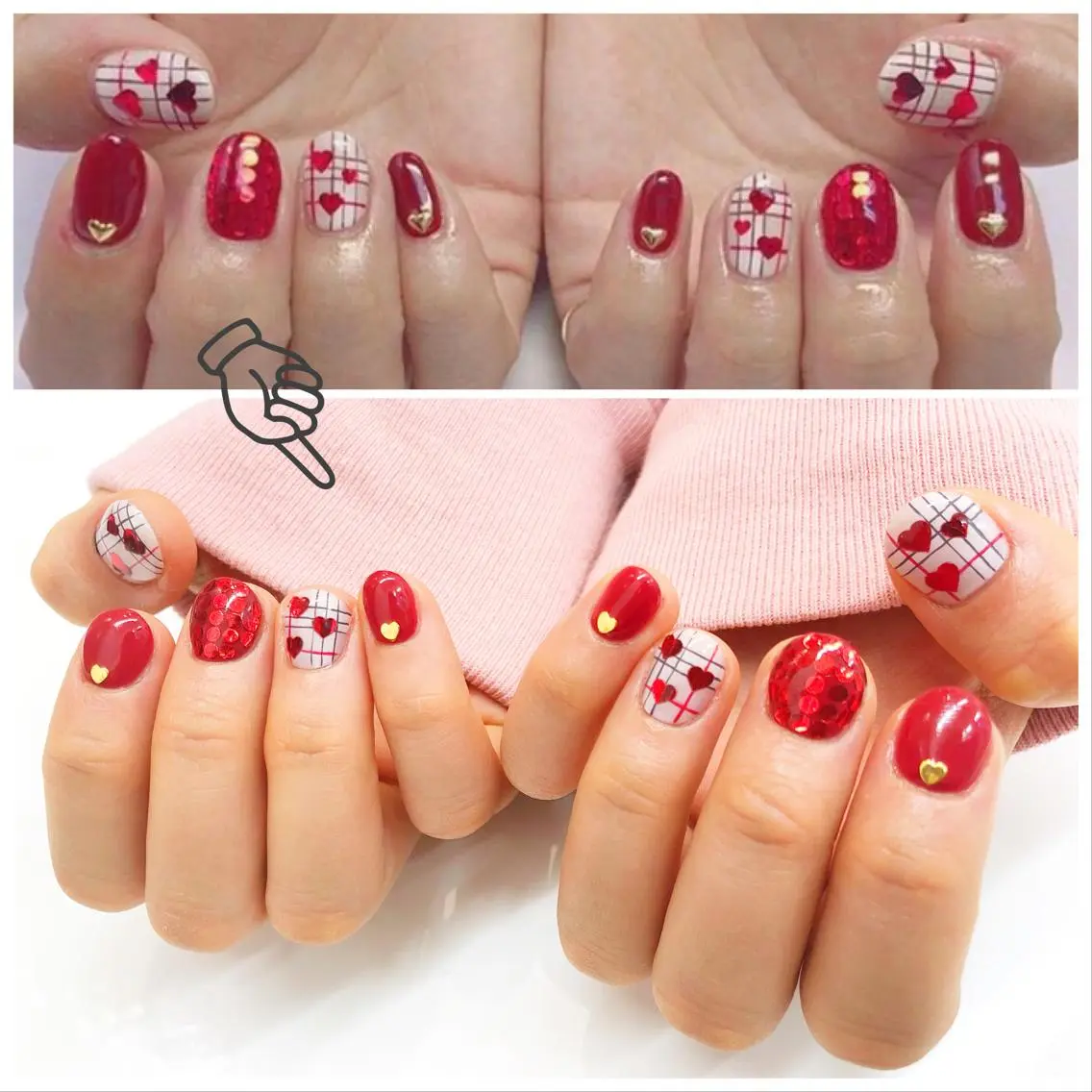ネイル 持ち込み NAILSALON RuINのネイルデザイン
