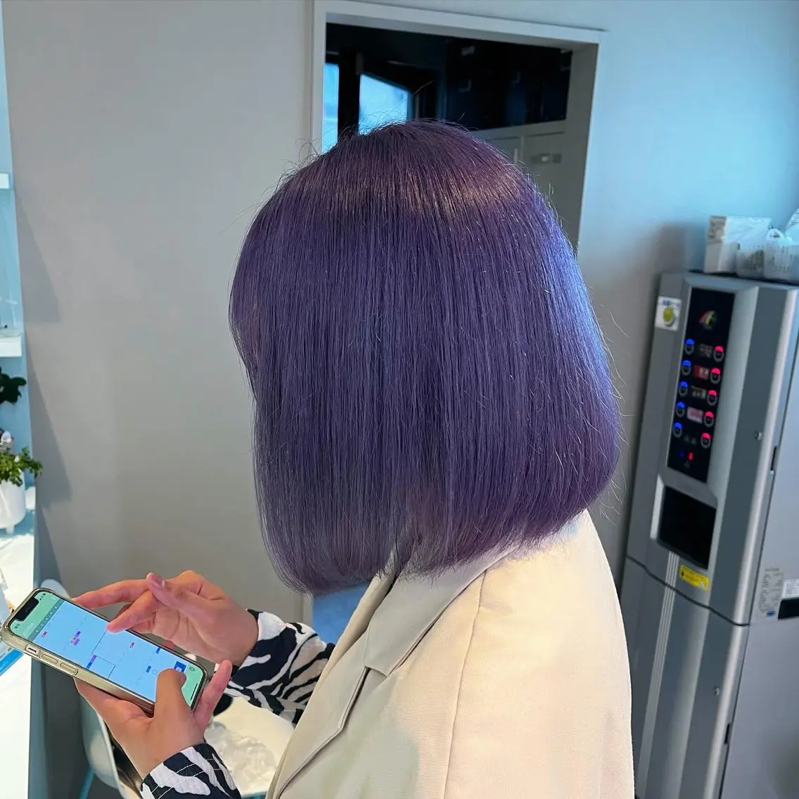 ショート カラー ヘアカラー トリートメント ブリーチカラー 🩵MIZUKIのヘアスタイル