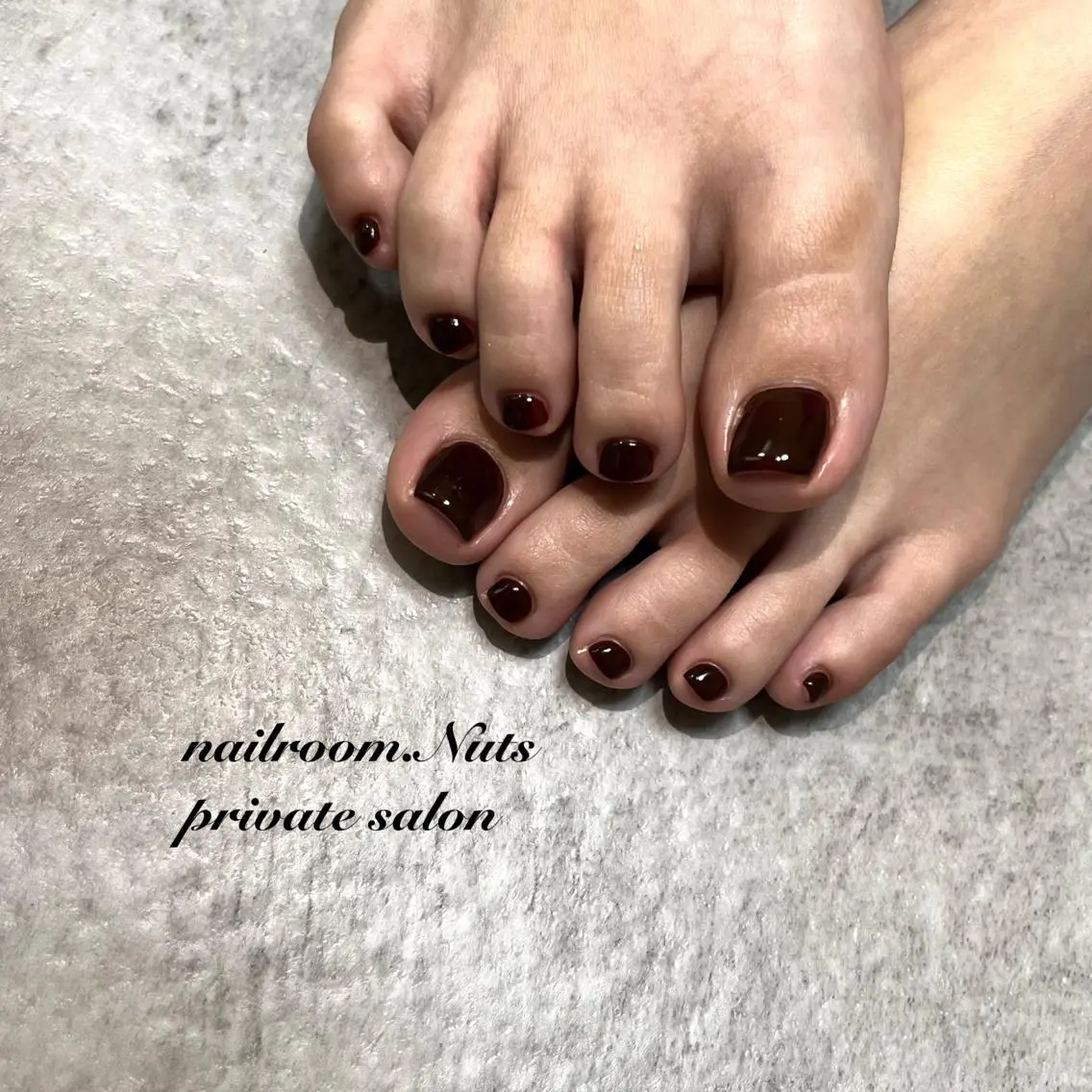ネイル フットネイル nailsalon Nutsのネイルデザイン
