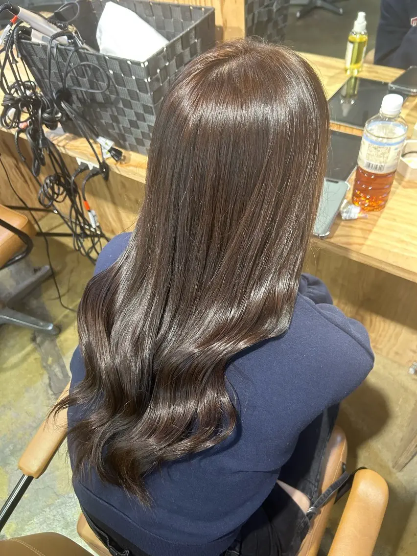 ロング カラー オオニシ オト☁️のヘアスタイル
