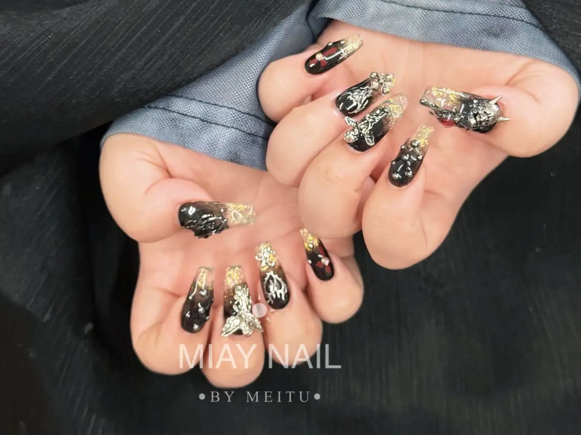 ネイル ハンドネイル 💜MIYA NAIL鶴見店のネイルデザイン