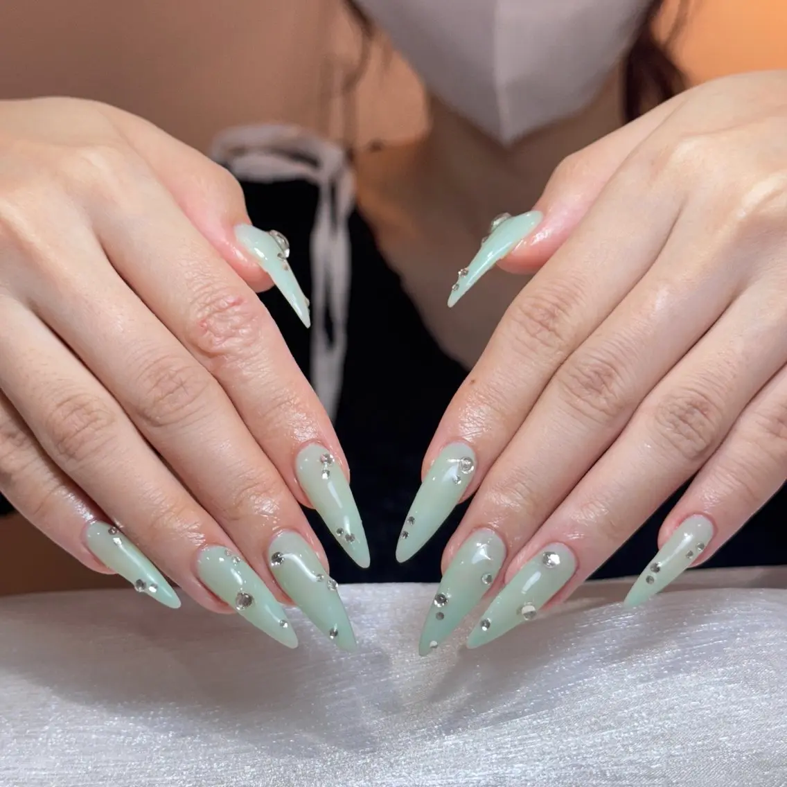 ネイル ジェルネイル 持ち込み ネイルチップ ハンドネイル Anmi nail Rio 新宿のネイルデザイン