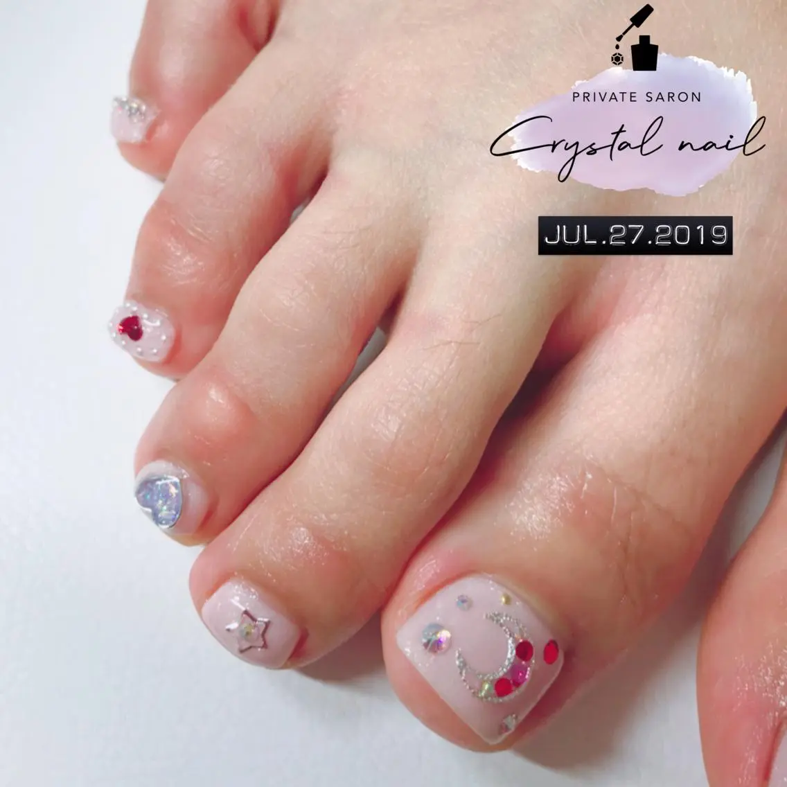 ネイル フットネイル SCENERY NAILのネイルデザイン