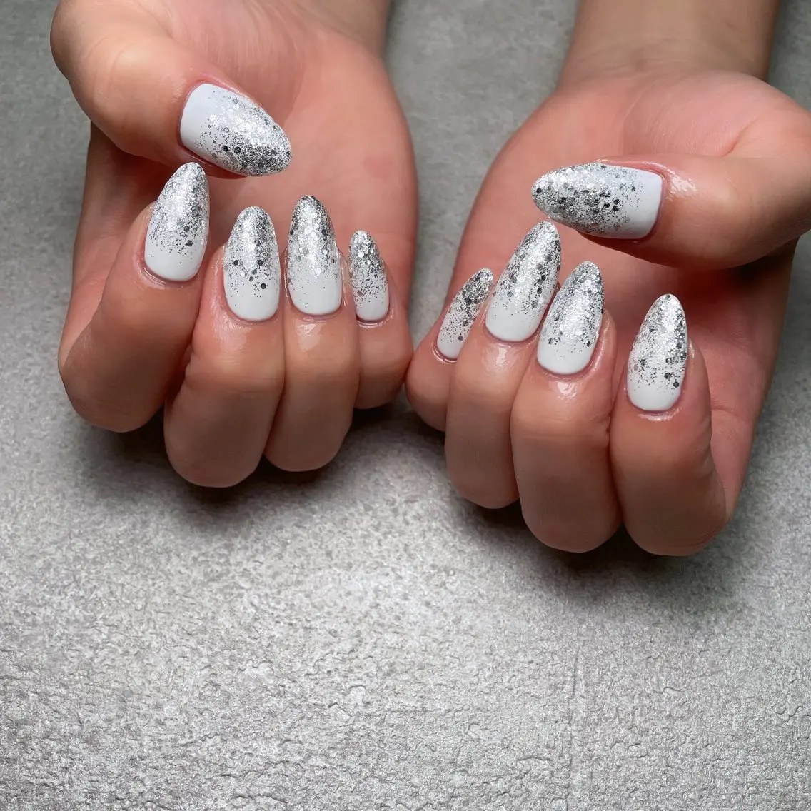 ネイル キラキラネイル ホワイト ALL Nail &whiteningのその他イメージ