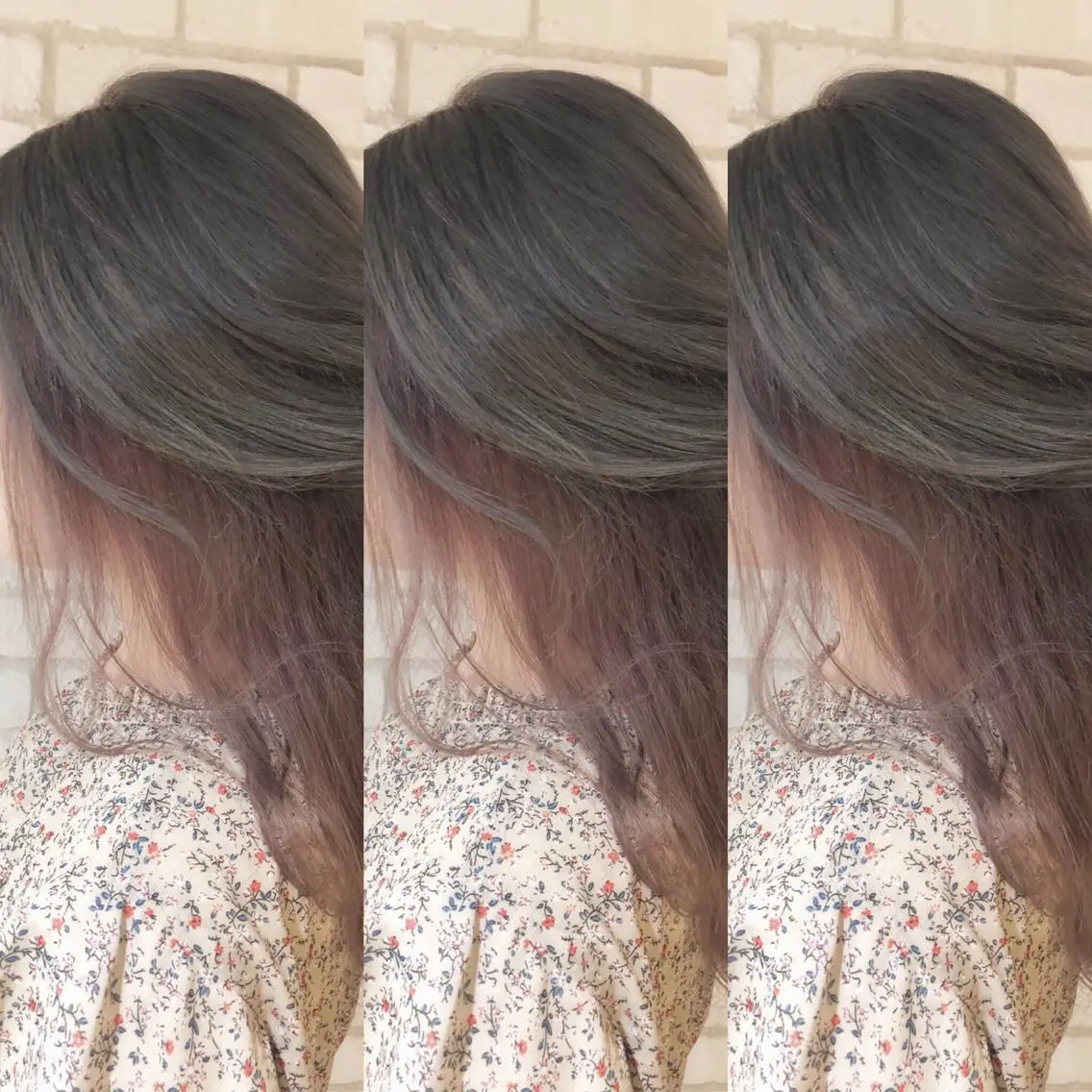 ロング カラー 小島 侑衣のヘアスタイル