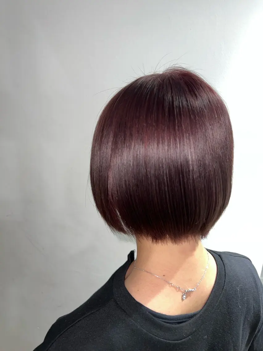 ショート カラー ogura hitomiのヘアスタイル