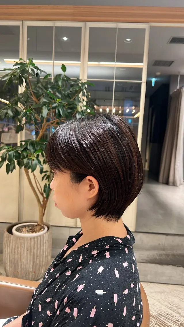 ショート ショートヘア 似合わせカット /宮本セナのヘアスタイル