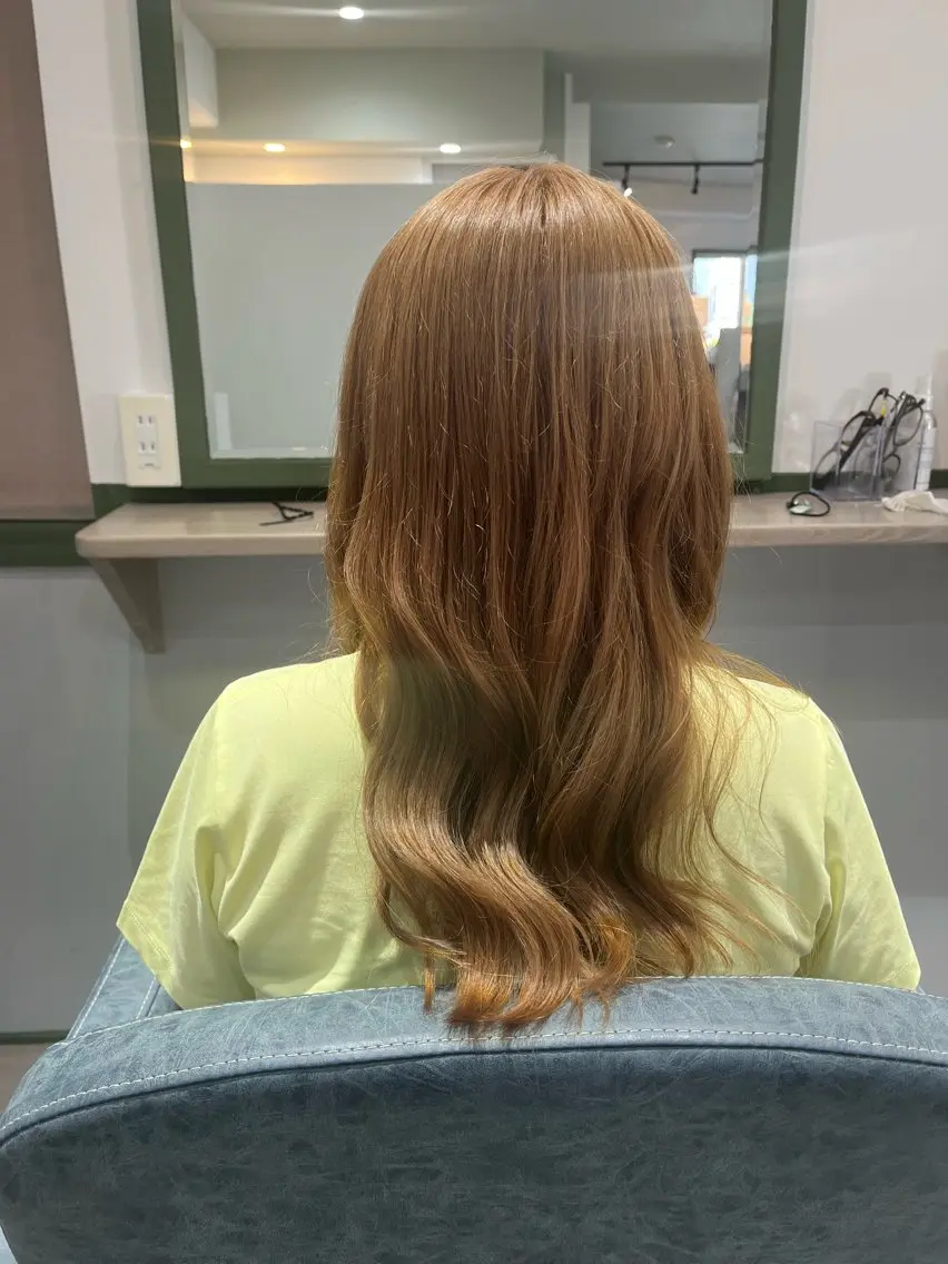 ロング カラー 宇良 祥子のヘアスタイル