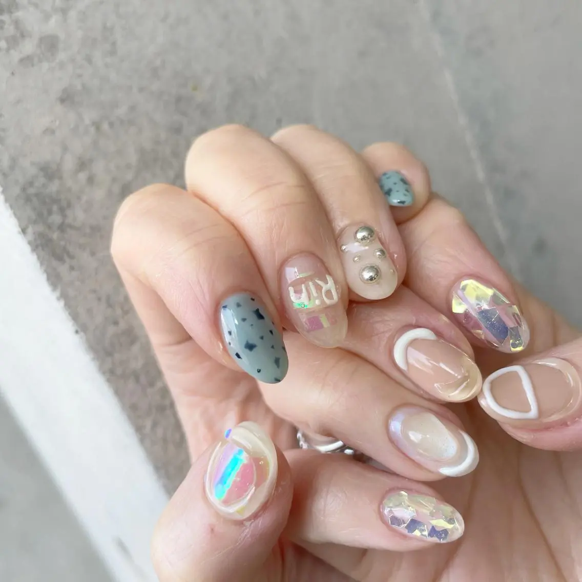 ネイル マツエク・マツパ ハンドネイル M. Shihoのネイルデザイン