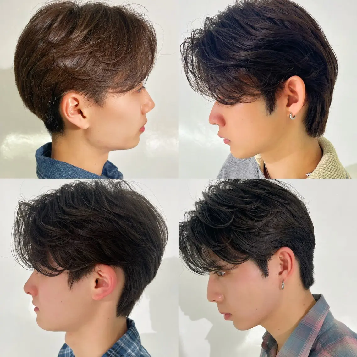 ショート メンズ カット メンズ🍃ナチュラル 韓国風ヘアRENのヘアスタイル